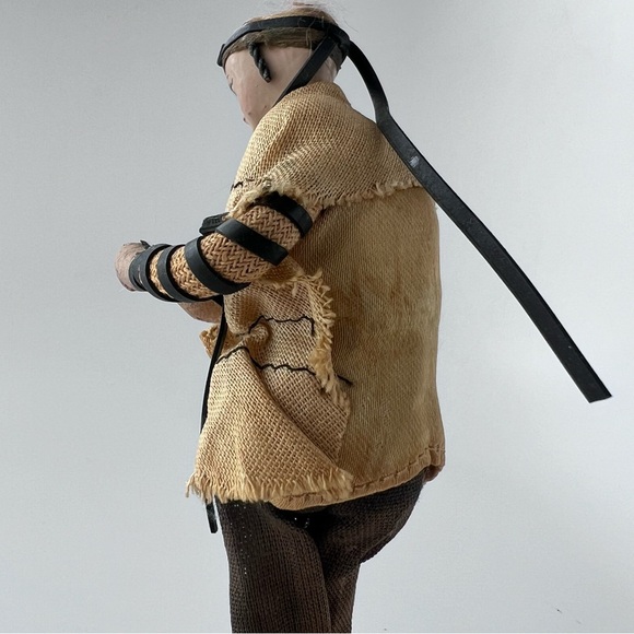 Vintage 1950/70s Handmade Sabra Figurine from Israel Middle Eastern Folk Art - Picture 3 of 16